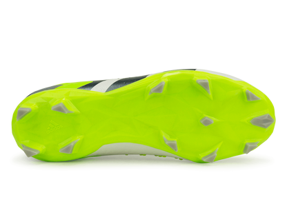 adidas Kids Predator Accuracy.1 FG White/Lucid Lemon