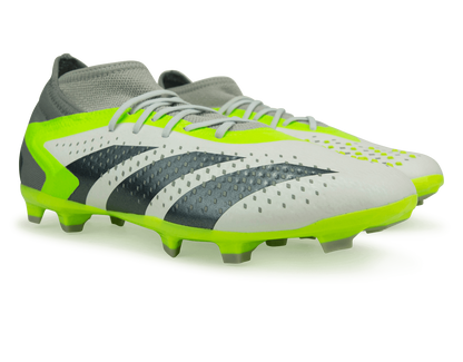 adidas Kids Predator Accuracy.1 FG White/Lucid Lemon