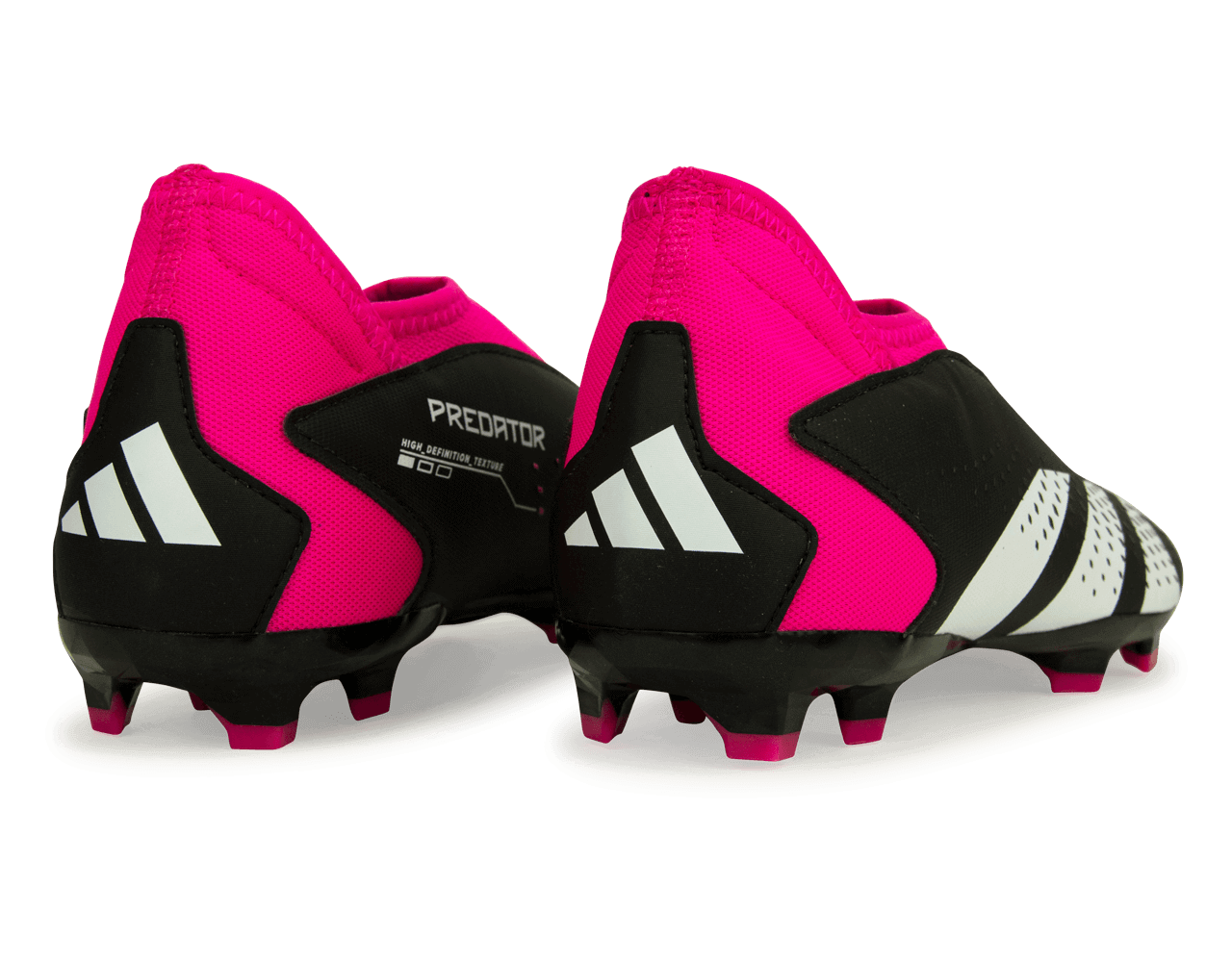 adidas Kids Predator Accuracy.3 Laceless FG Black/Pink