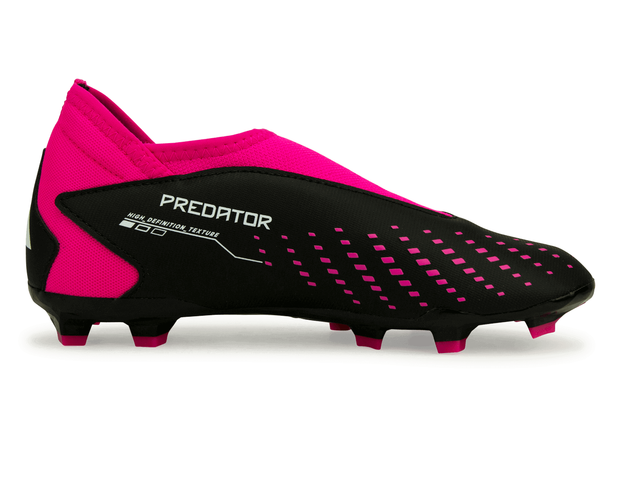 adidas Kids Predator Accuracy.3 Laceless FG Black/Pink