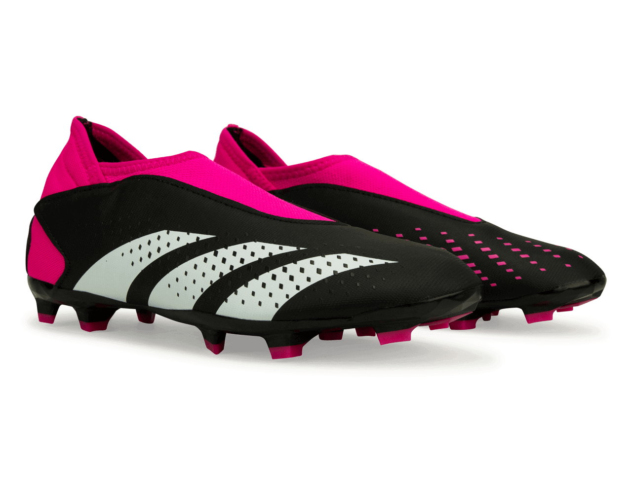 adidas Kids Predator Accuracy.3 Laceless FG Black/Pink