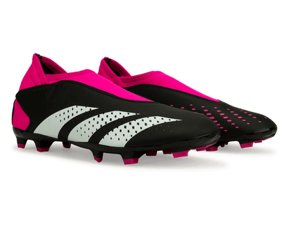 adidas Kids Predator Accuracy.3 Laceless FG Black/Pink