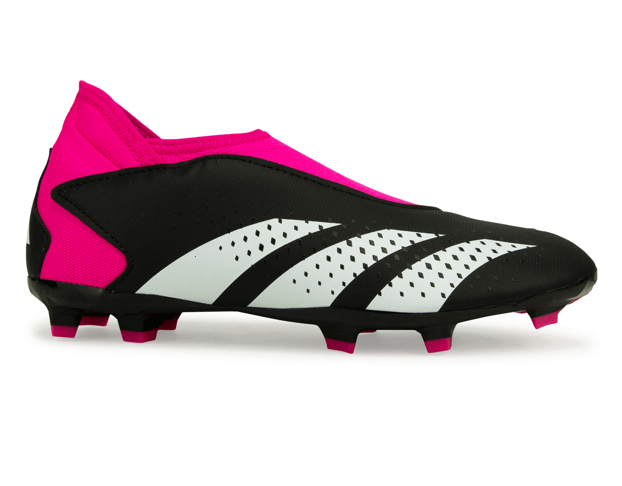 adidas Kids Predator Accuracy.3 Laceless FG Black/Pink