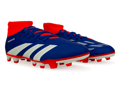 adidas Kids Predator Club Sock FXG Blue/Red