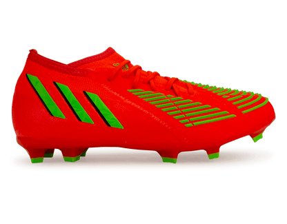 adidas Kids Predator Edge.1 FG Solar Red/Solar Green