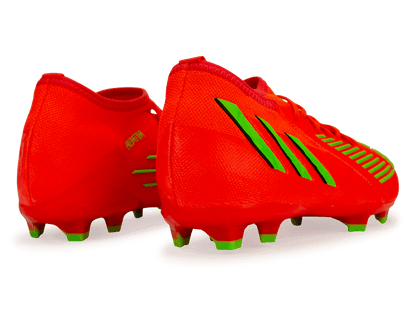 adidas Kids Predator Edge.1 FG Solar Red/Solar Green