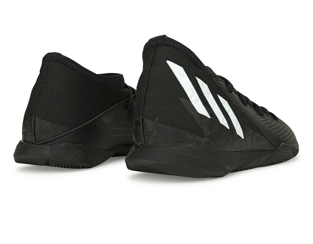 adidas Kids Predator Edge.3 Indoor Soccer Shoes Black/White