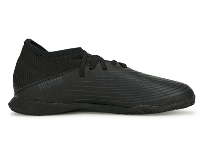 adidas Kids Predator Edge.3 Indoor Soccer Shoes Black/White
