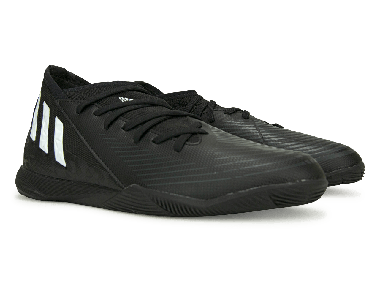 adidas Kids Predator Edge.3 Indoor Soccer Shoes Black/White