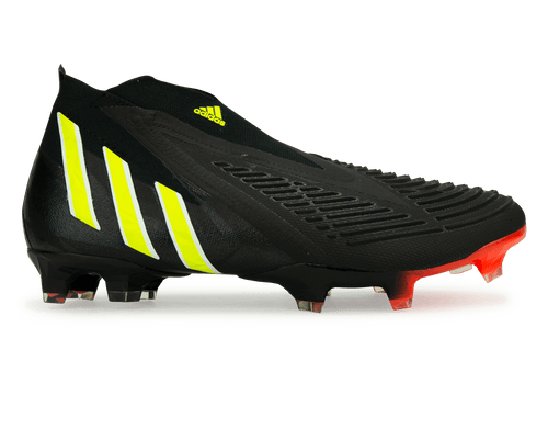 adidas Men's Predator Edge+ FG Black/Solar Yellow