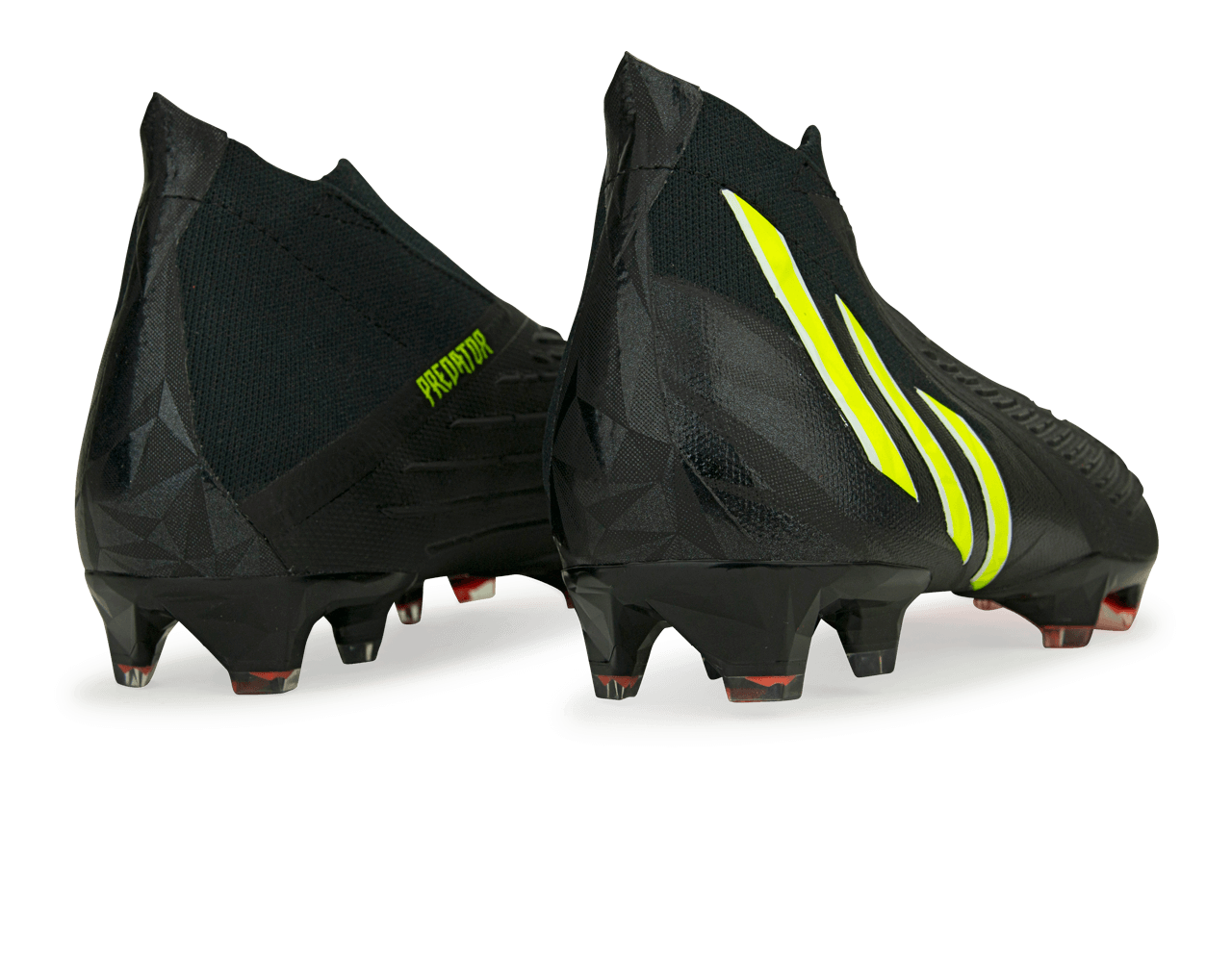 adidas Men's Predator Edge+ FG Black/Solar Yellow