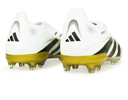 adidas Kids Predator Elite FG White/Black/Gold