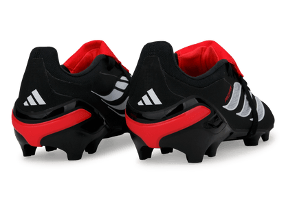 adidas Kids Predator Elite Foldover Tongue FG Black/White/Red