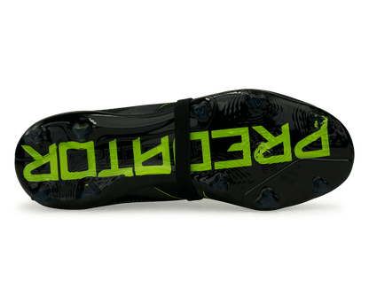 adidas Kids Predator Elite Foldover Tongue FG Black/Green