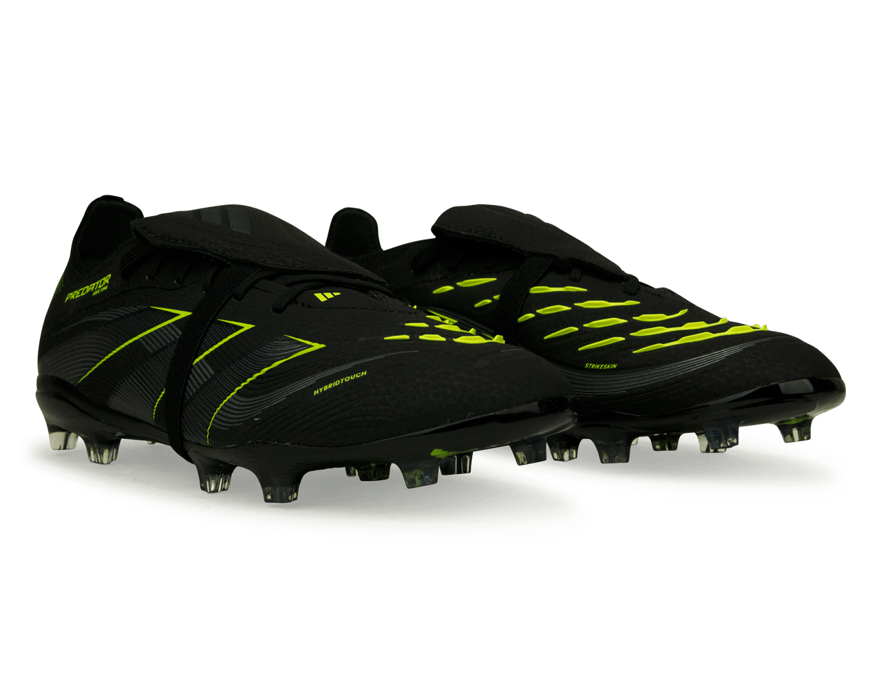 adidas Kids Predator Elite Foldover Tongue FG Black/Green
