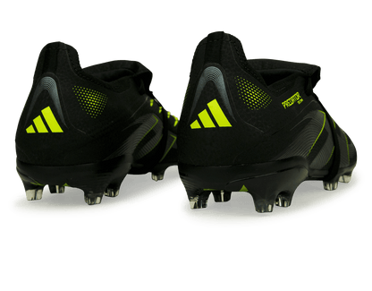 adidas Kids Predator Elite Foldover Tongue FG Black/Green