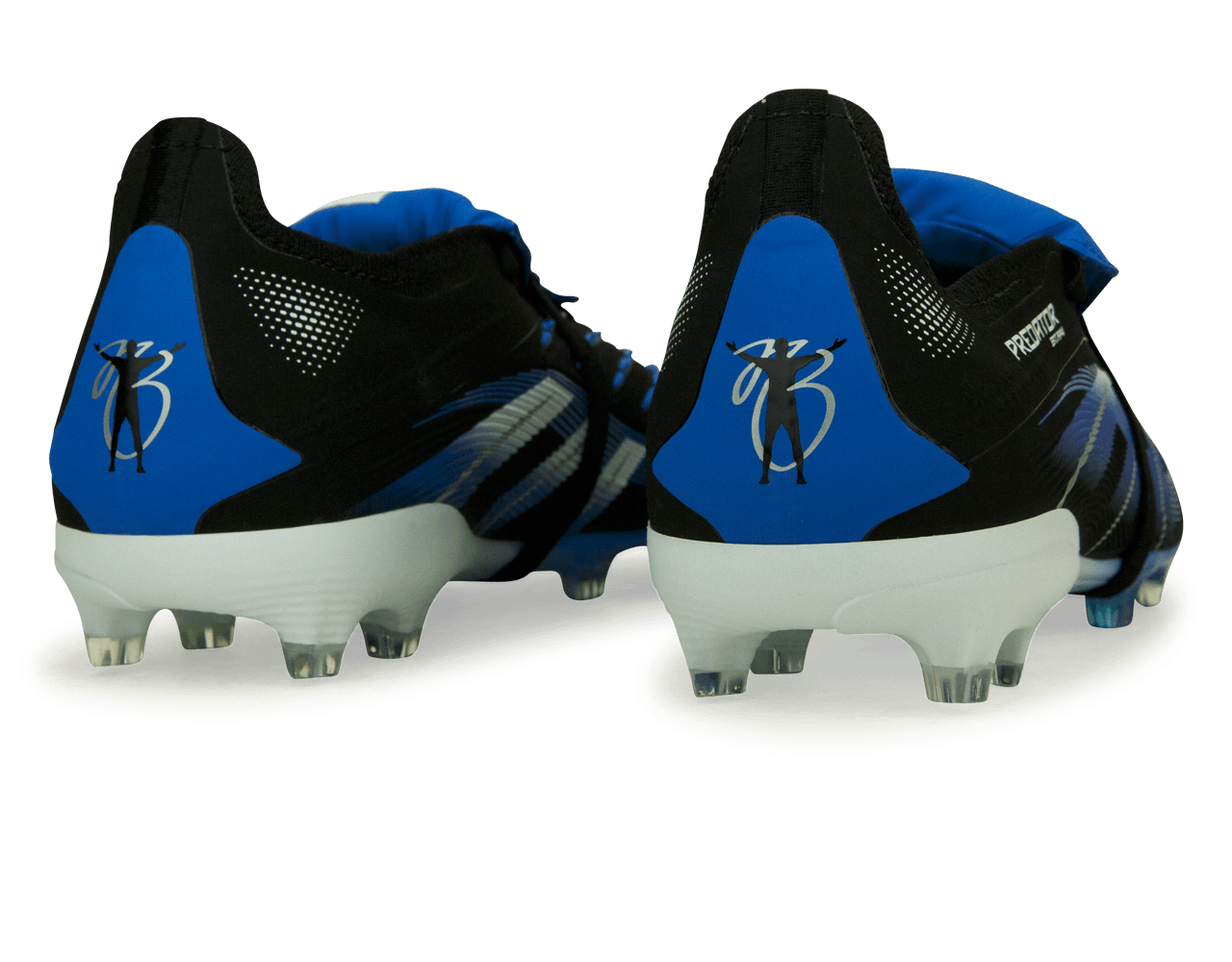 adidas Kids Jude Bellingham Predator Elite Foldover Tongue FG Black/Blue