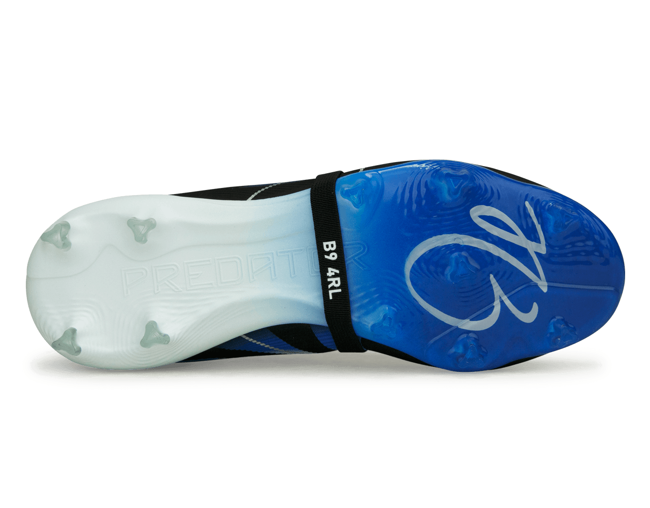 adidas Kids Jude Bellingham Predator Elite Foldover Tongue FG Black/Blue