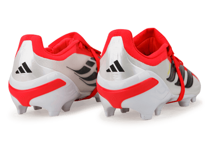 adidas Kids Predator Elite Foldover Tongue FG Red/Black/White