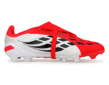 adidas Kids Predator Elite Foldover Tongue FG Red/Black/White