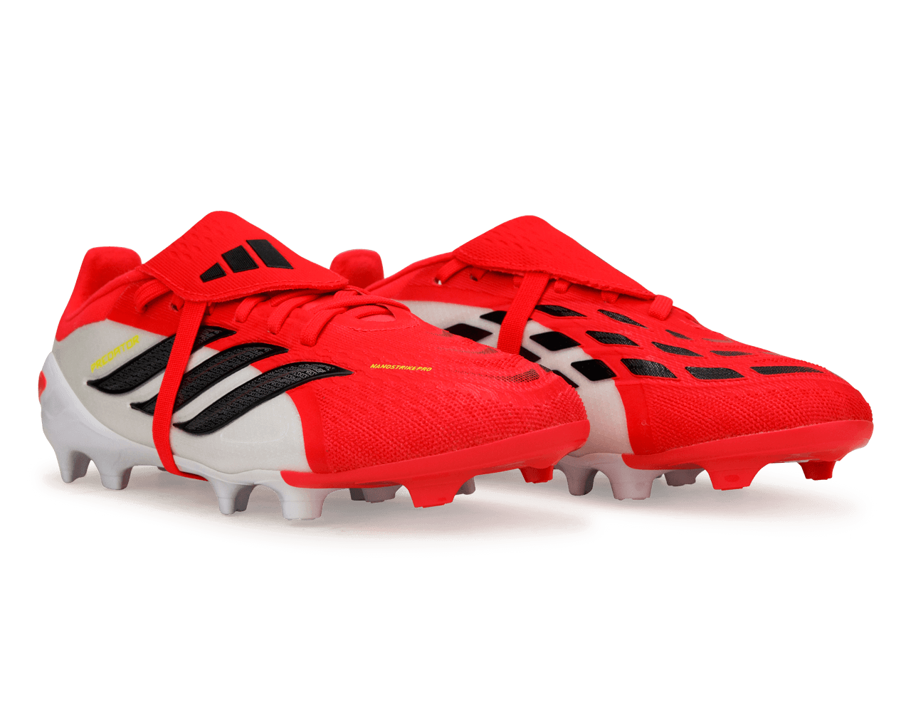 adidas Kids Predator Elite Foldover Tongue FG Red/Black/White