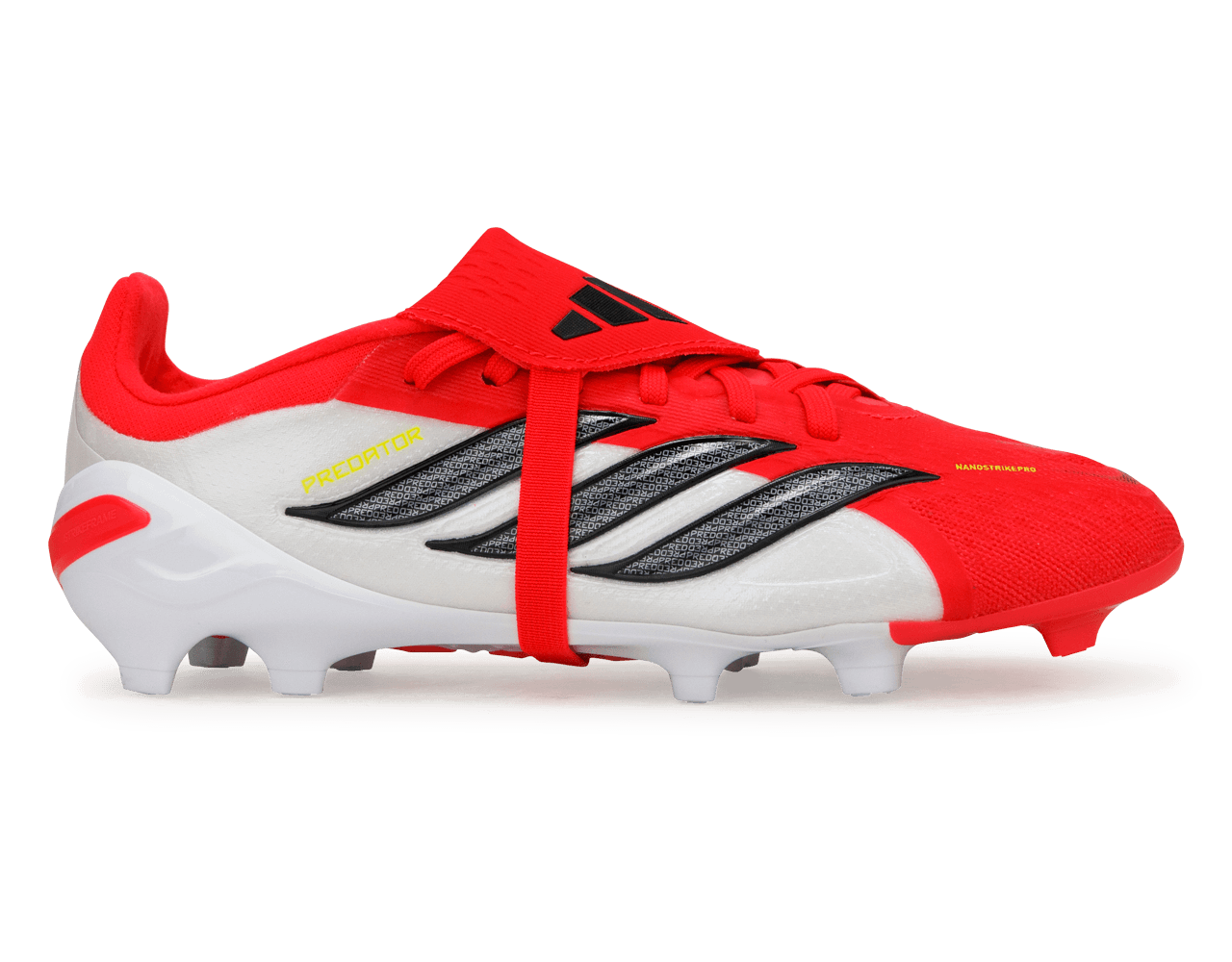 adidas Kids Predator Elite Foldover Tongue FG Red/Black/White
