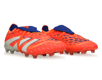 adidas Kids Predator Elite Foldover Tongue FG Signal Coral/White