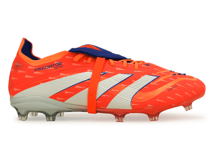 adidas Kids Predator Elite Foldover Tongue FG Signal Coral/White