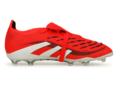 adidas Kids Predator Elite Foldover Tongue FG White/Red/Black