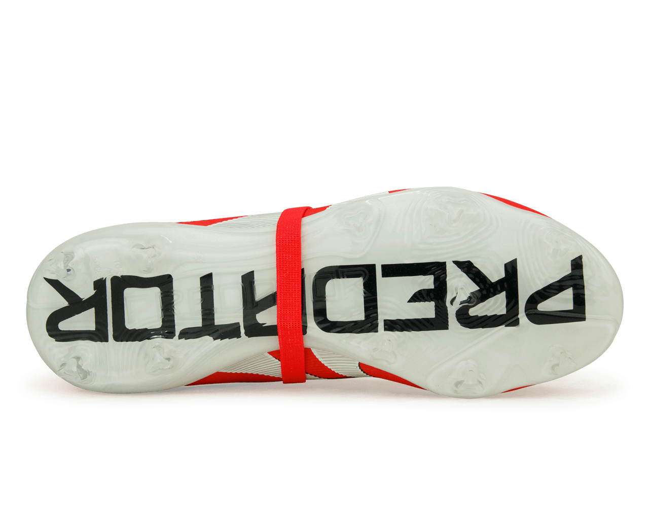 adidas Kids Predator Elite Foldover Tongue FG White/Red/Black