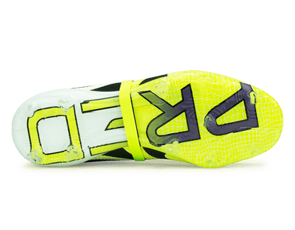 adidas Kids Predator Elite Foldover Tongue FG White/Black/Green