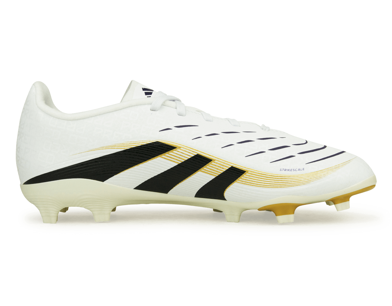 adidas Kids Predator League FG/MG White/Black/Gold