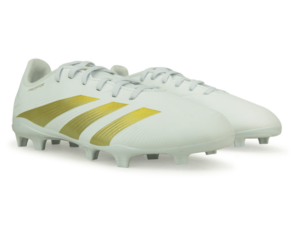 adidas Kids Predator League FG White/Gold