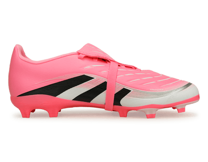 adidas Kids Predator League Foldover Tongue FG/MG Pink/Black/White