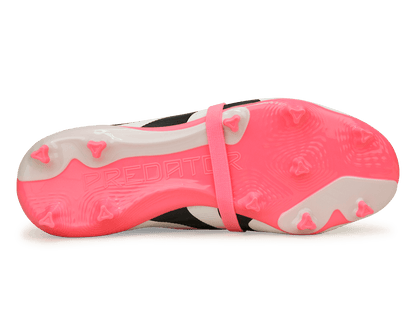 adidas Kids Predator League Foldover Tongue FG/MG Pink/Black/White