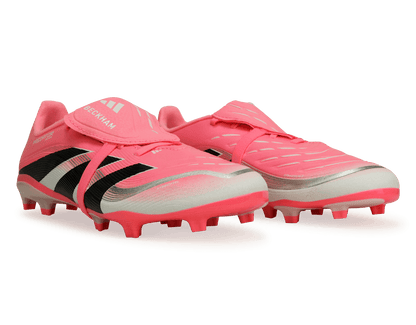 adidas Kids Predator League Foldover Tongue FG/MG Pink/Black/White