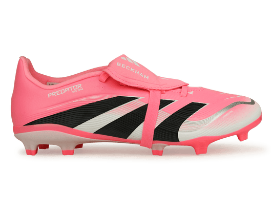 adidas Kids Predator League Foldover Tongue FG/MG Pink/Black/White