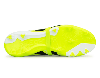 adidas Kids Predator League Foldover Tongue FG/MG White/Black/Green