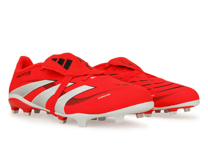 adidas Kids Predator League Foldover Tongue FG Red/White/Black