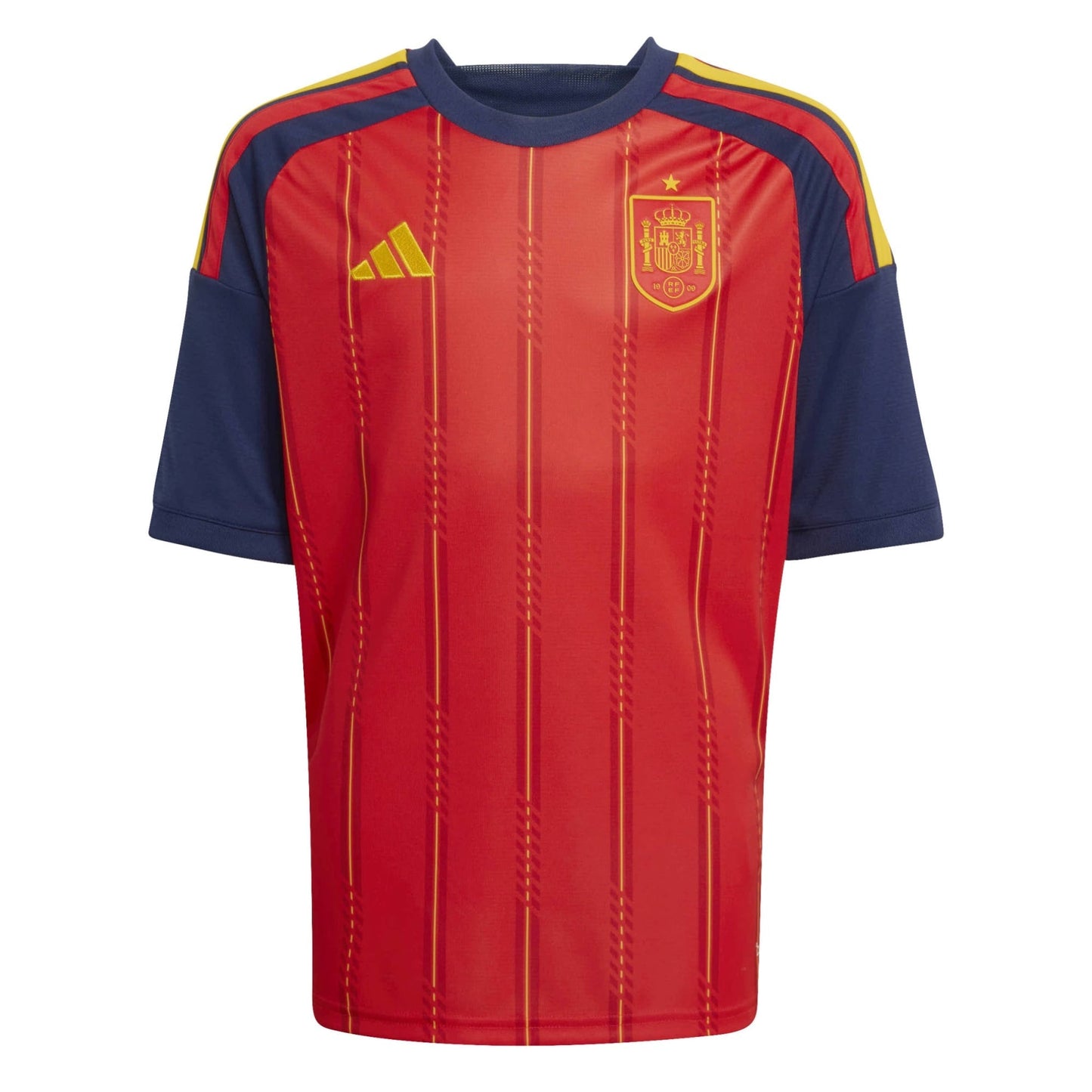 adidas Kid's Spain World Cup 2026 Home Jersey Red