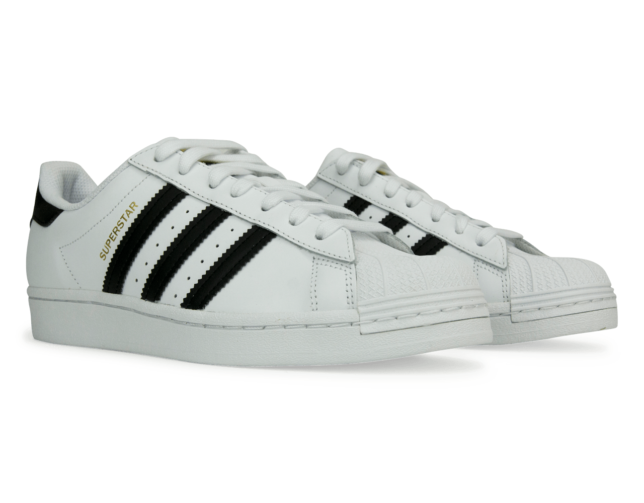 adidas Kids Superstar Shoes Black/White