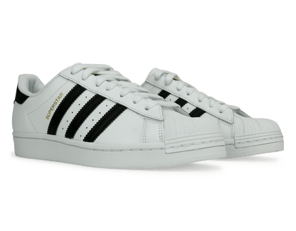 adidas Kids Superstar Shoes Black/White