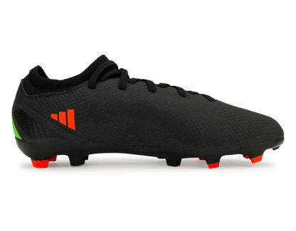 adidas Kids X SpeedPortal.3 FG Black/Solar Red