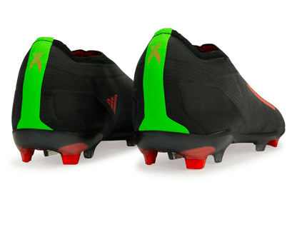 adidas Kids X SpeedPortal+ FG Black/Red/Green