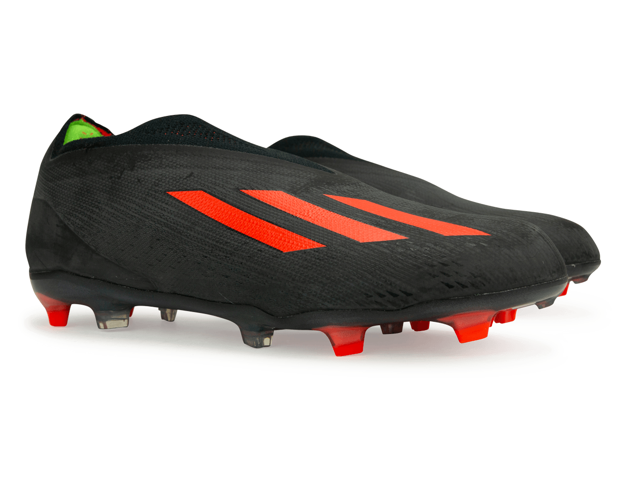 adidas Kids X SpeedPortal+ FG Black/Red/Green