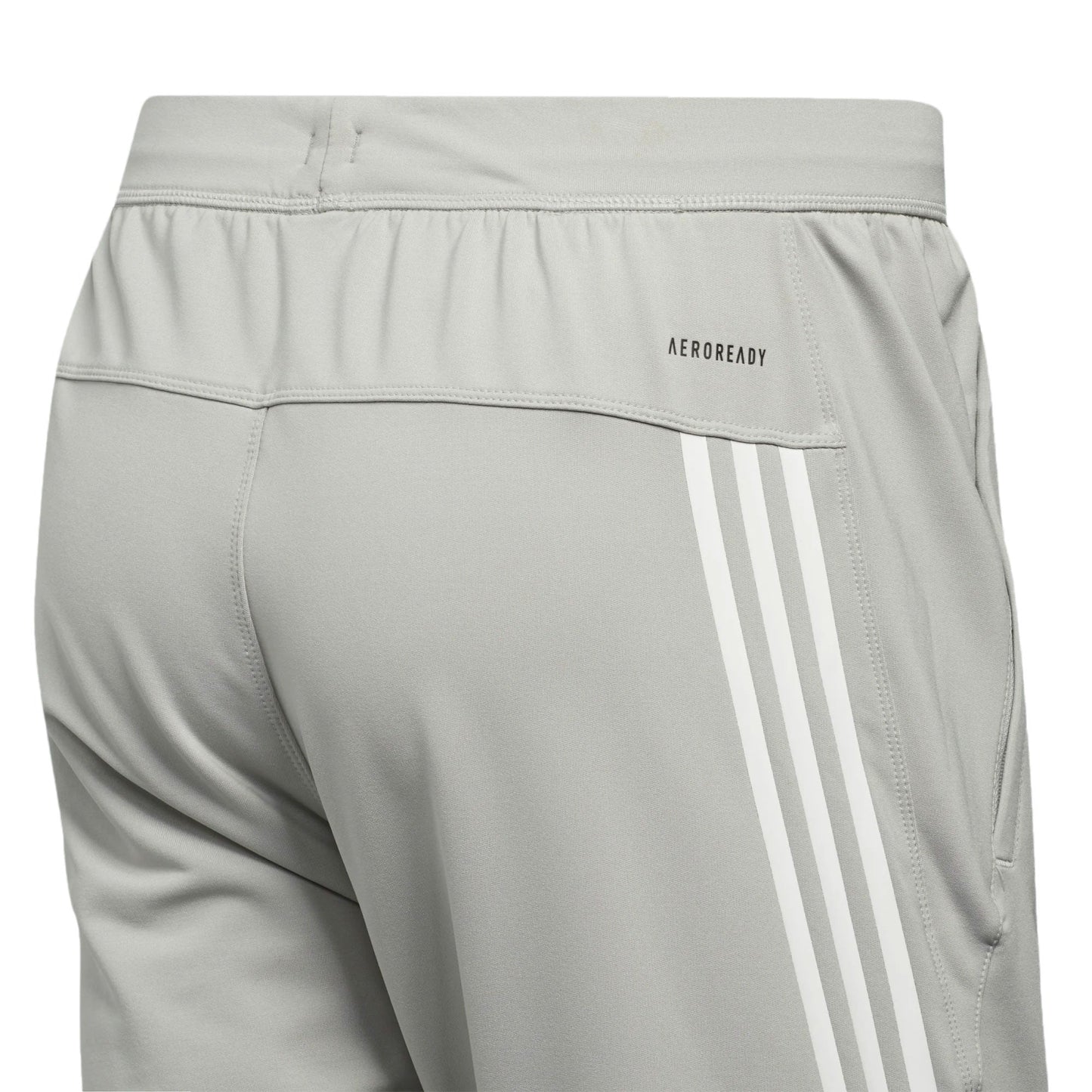 adidas Men's Aeroready 3-Stripes Cold Weather Knit Pants Metal Grey