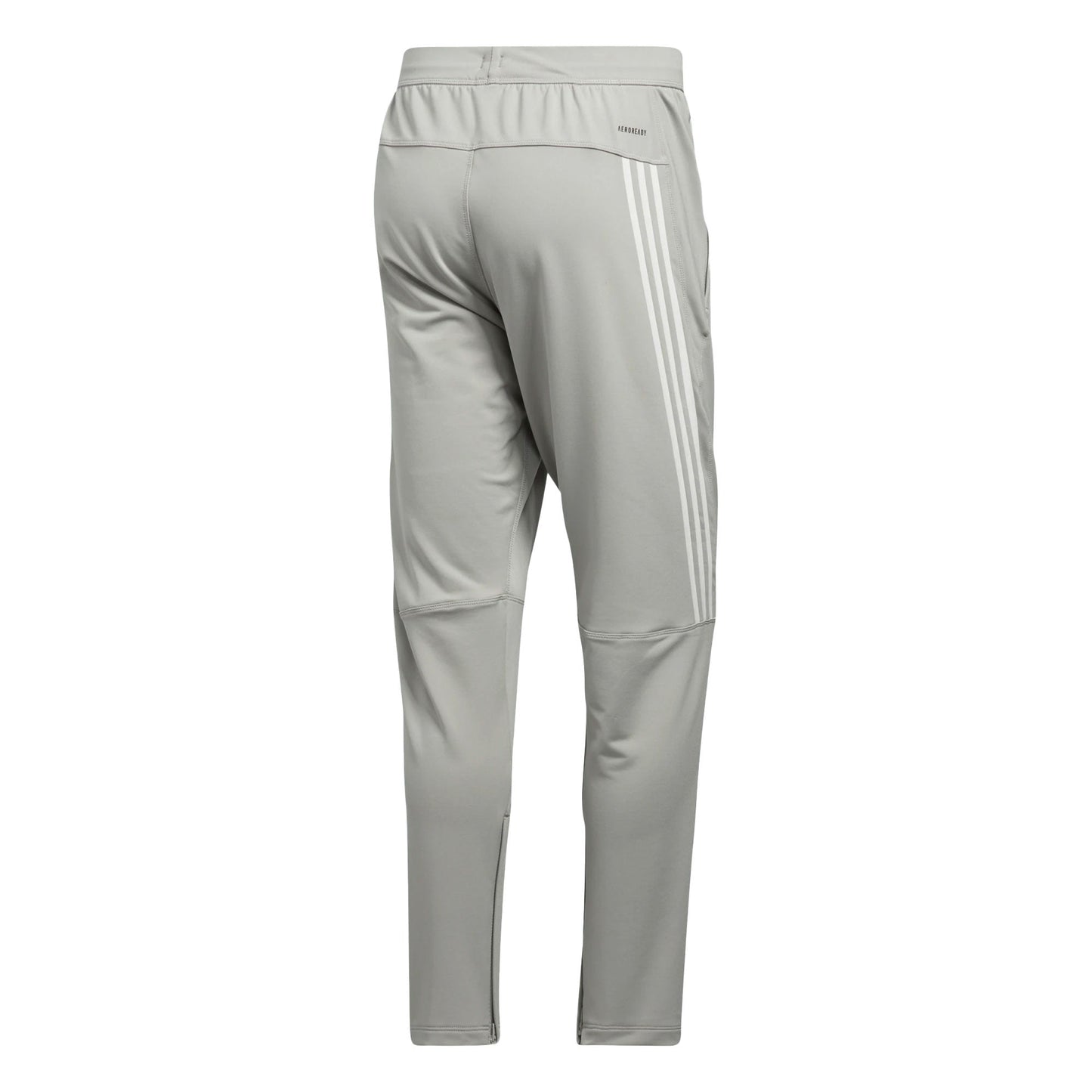 adidas Men's Aeroready 3-Stripes Cold Weather Knit Pants Metal Grey