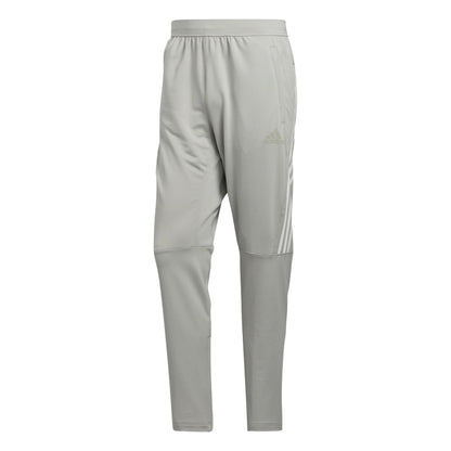adidas Men's Aeroready 3-Stripes Cold Weather Knit Pants Metal Grey