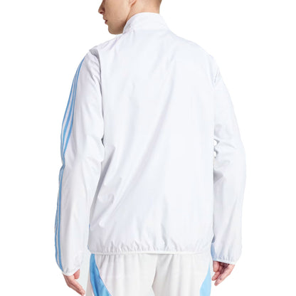 adidas Men's Argentina 2024/25 Anthem Jacket White/Sky Blue