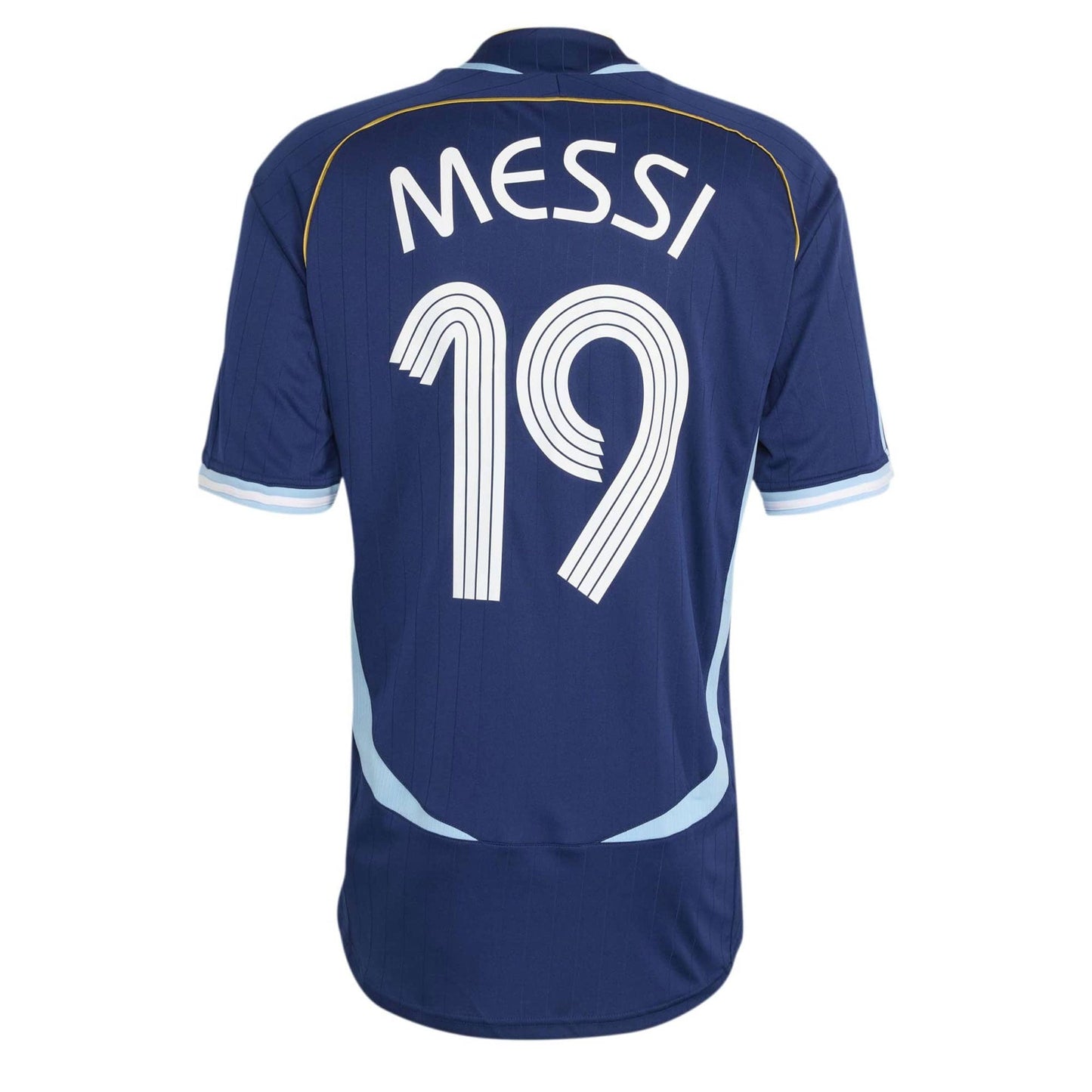 adidas Men's Argentina Away Jersey 2006 Messi Dark Blue